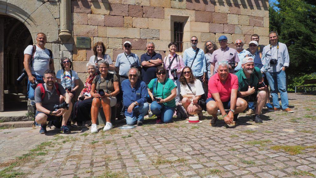 80 personas viven el románico en los talleres de la Fundación Santa María la Real