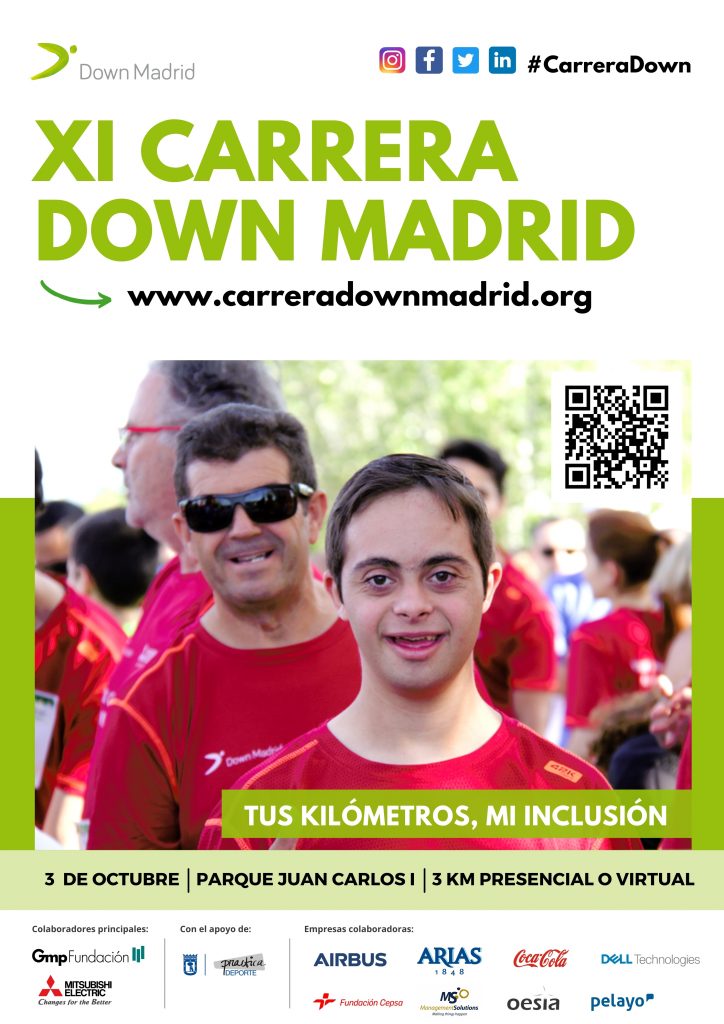 Down Madrid prepara su XI Carrera Solidaria para fomentar la inclusión de las personas con discapacidad intelectual