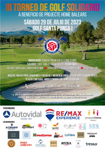 III Torneo de golf Solidario a beneficio de Projecte Home Balears