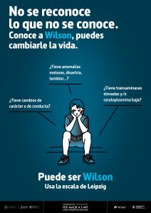 (Valencia)- Un póster puede cambiar la vida de los enfermos de Wilson