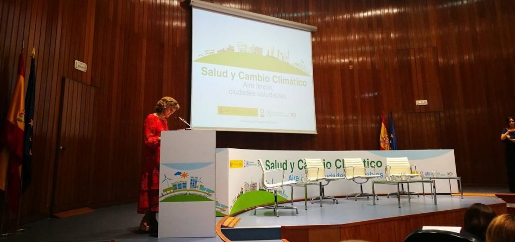 Carcedo avanza que España presentará un Plan Nacional de Salud y Medio Ambiente en la próxima Cumbre del Clima de la ONU