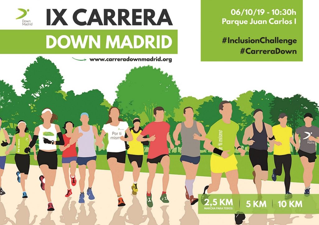 Down Madrid se prepara para una nueva  edición de su Carrera Solidaria