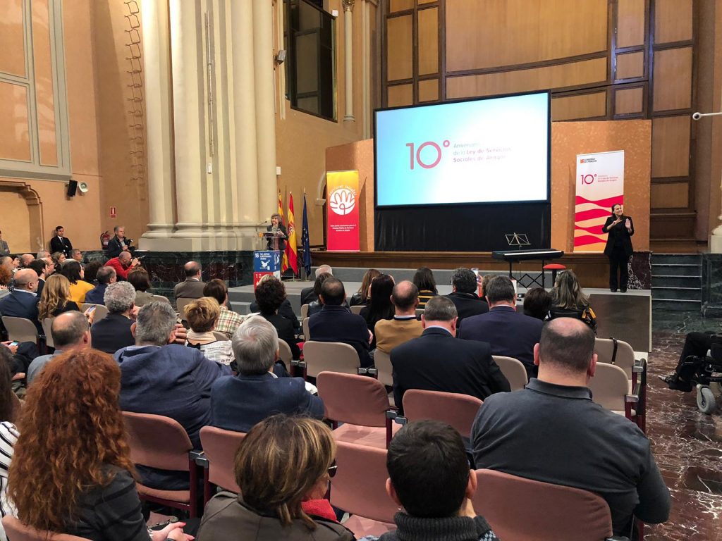 X Aniversario de la Ley de Servicios Sociales de Aragón