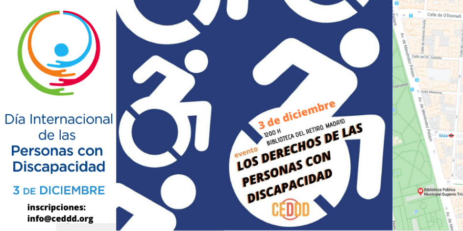 El CEDDD trabaja también por un futuro accesible en el Día Internacional de las personas con Discapacidad