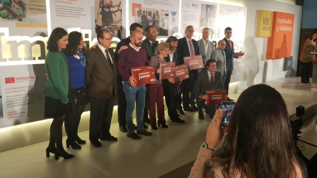 Bankinter premia a Aspanias Burgos por un proyecto de impresión en 3D
