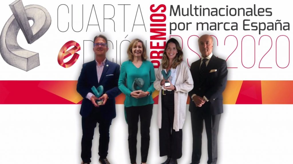 Entregados los Premios RSC 2020 de Multinacionales por marca España