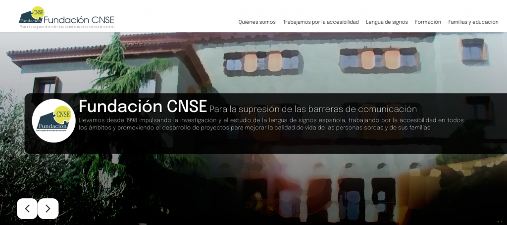 La Fundación CNSE estrena página web enfocada a la prestación de servicios para las personas sordas