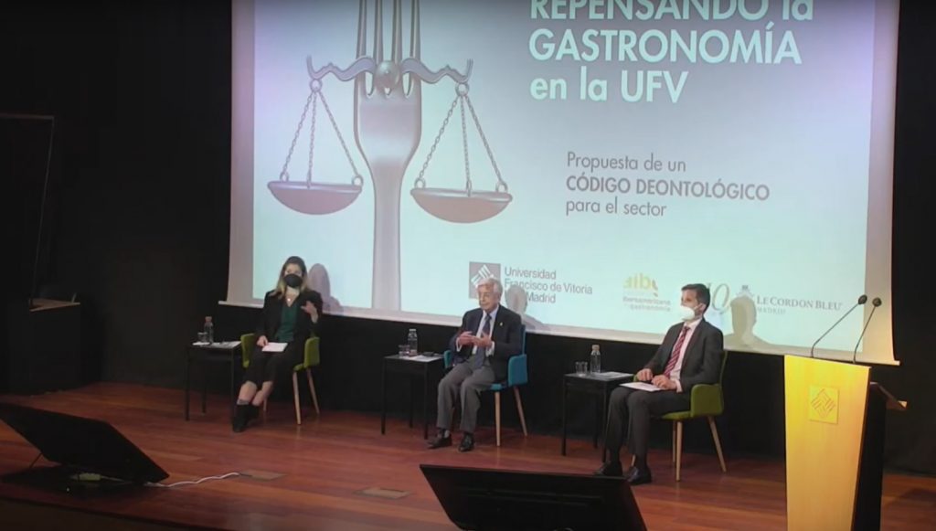 La Universidad Francisco de Vitoria propone el primer Código Deontológico para el sector de la Gastronomía