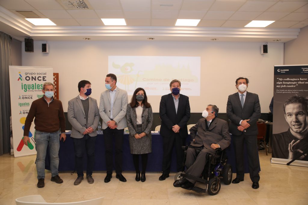 El Gobierno de Aragón y Fundación ONCE presentan el Camino de Santiago Francés Accesible