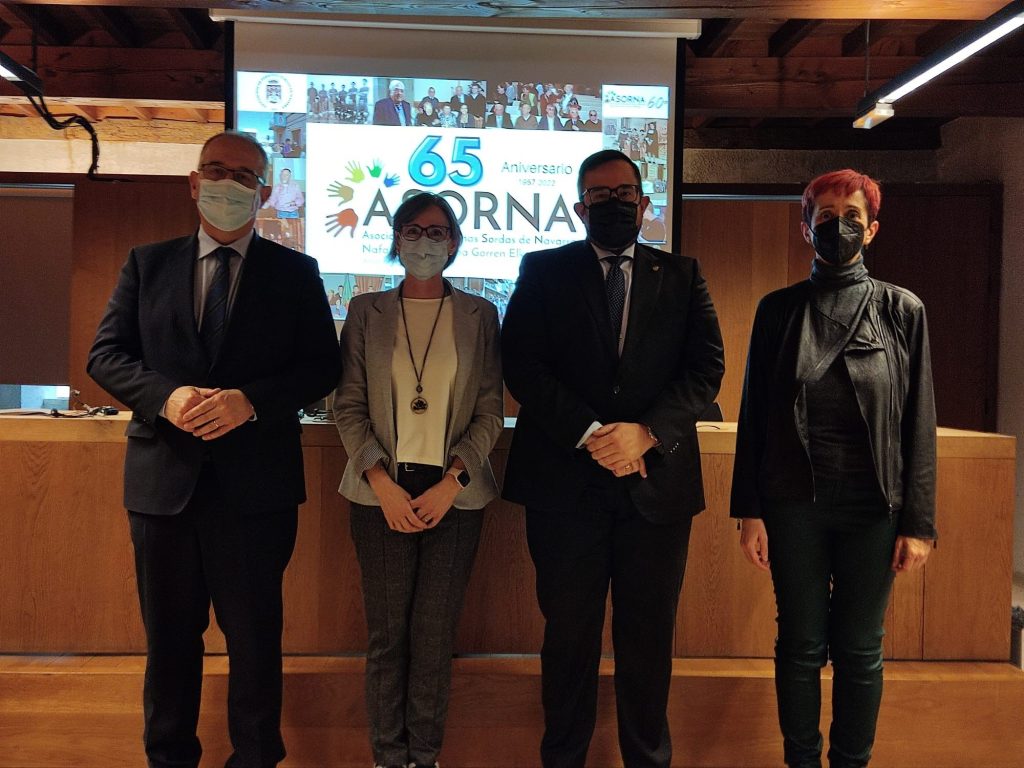 La Asociación de Personas Sordas de Navarra (ASORNA) conmemora sus 65 años