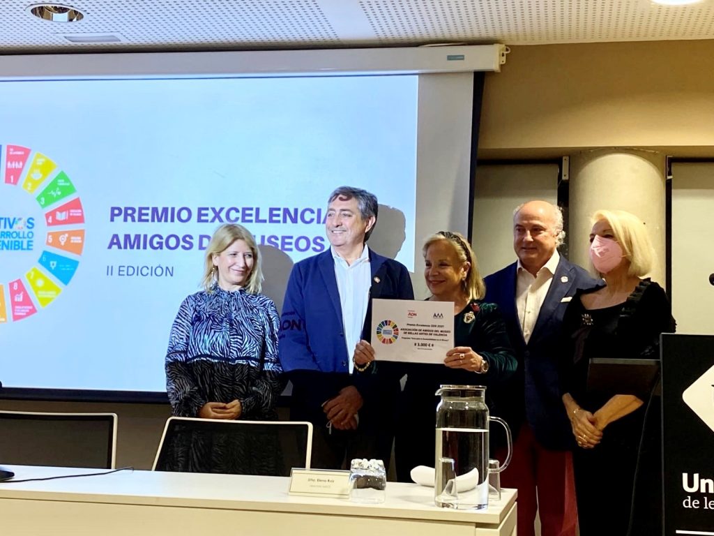 La Asociación de Amigos del Museo de Bellas Artes de Valencia gana el Premio Excelencia ODS 2021